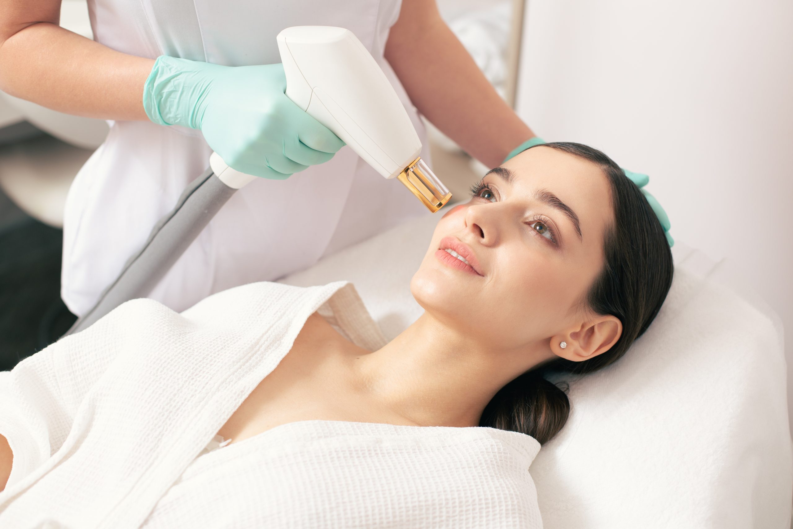 Narbenbehandlung mittels Laser